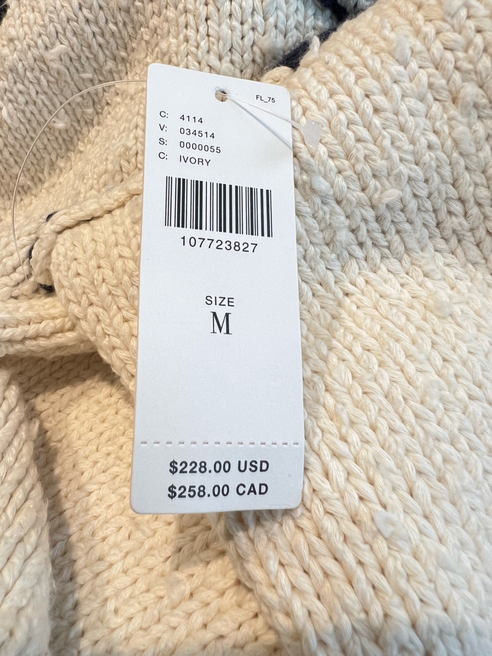 Anthropologie Motorcycle Sweater Cotton Blend Cardigan Pilcro NEW Novelty - Picture 14 of 14